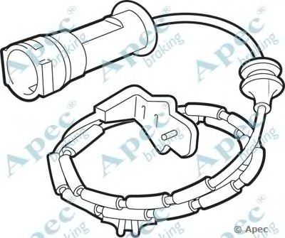 APEC BRAKING wir5125 -  Указатель износа, накладка тормозной колодки